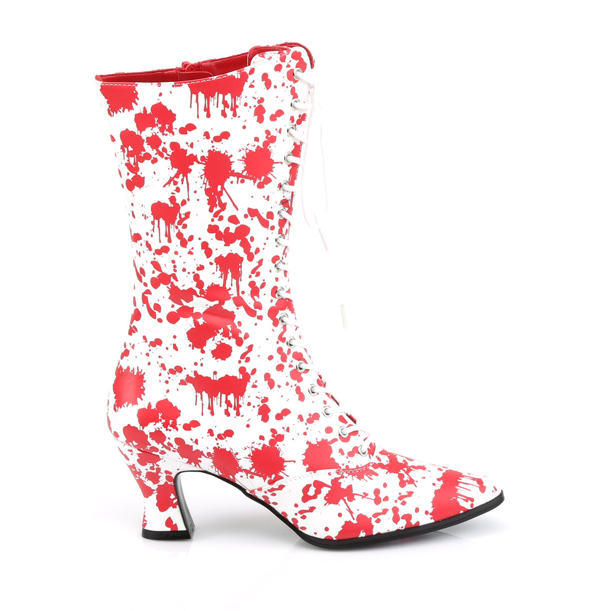Funtasma Stivaletti da donna VICTORIAN-120BL PAT-RED WHT-RED