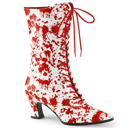 Funtasma Stivaletti da donna VICTORIAN-120BL PAT-RED WHT-RED