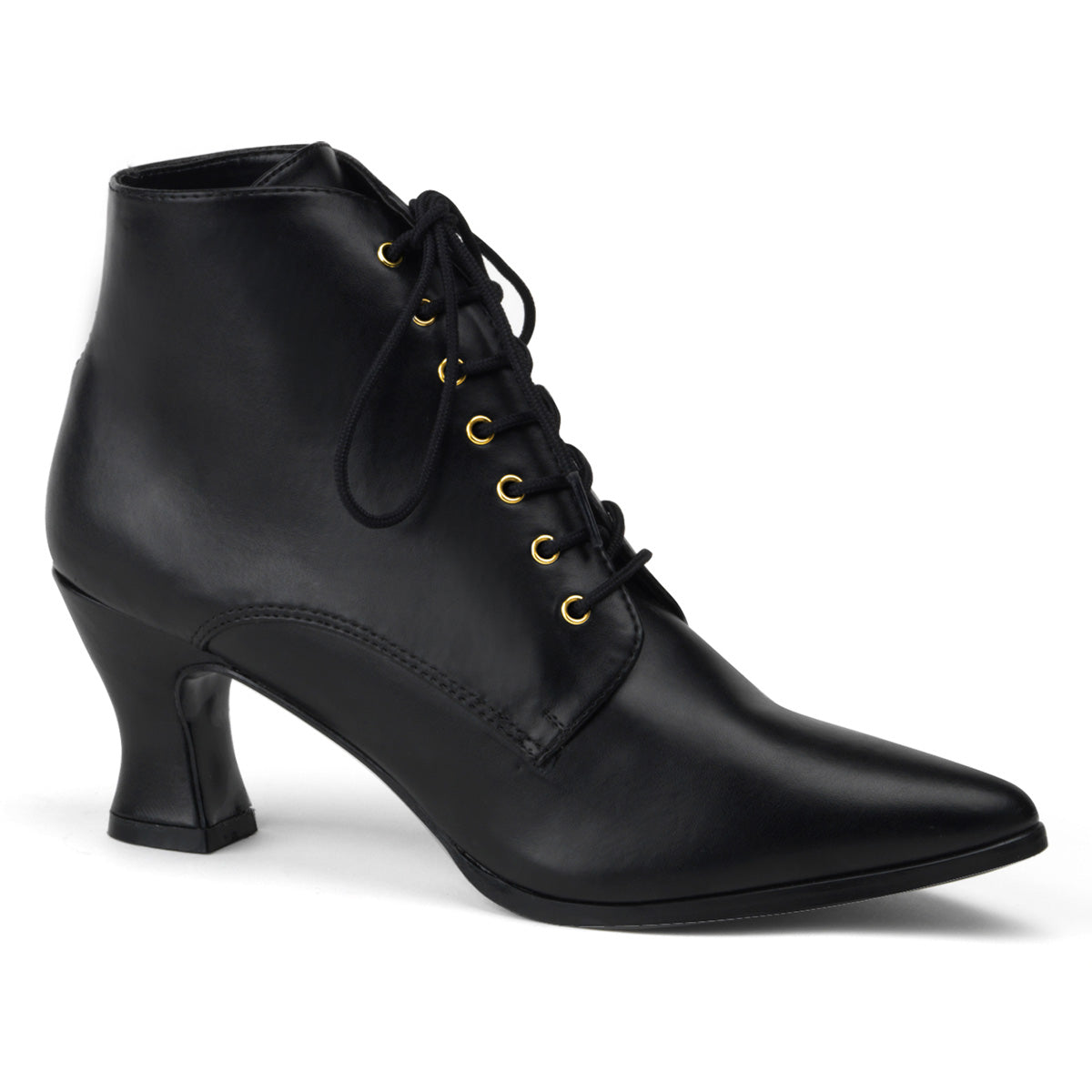 Funtasma Womens Ankle Boots VICTORIAN-35 Blk Pu