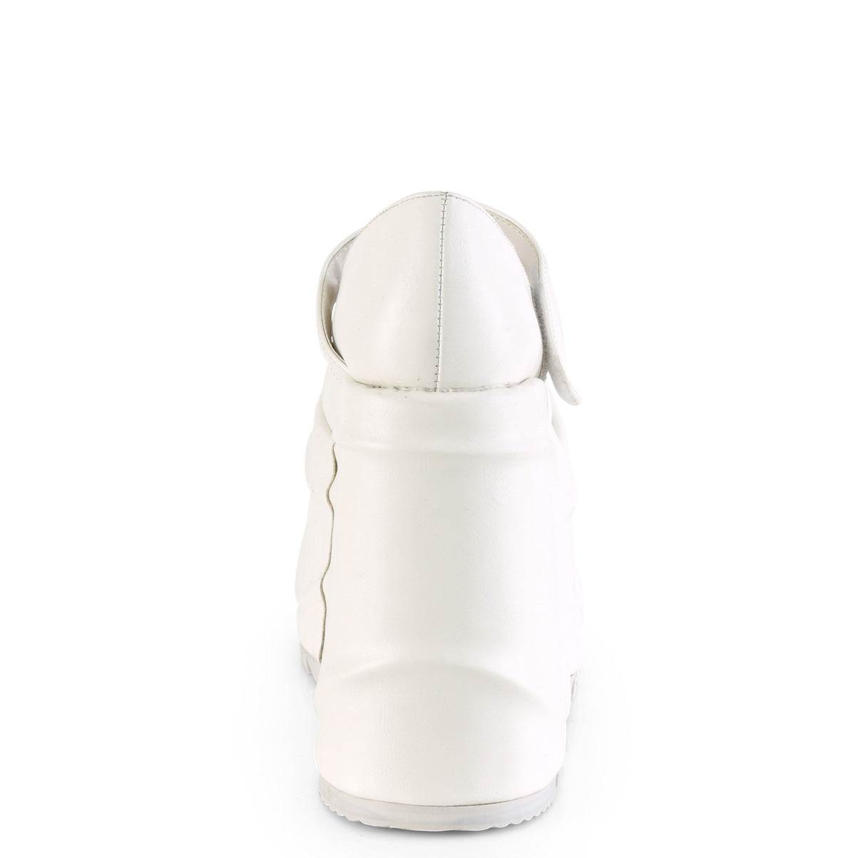 DemoniaCult Women's Heels & Platform Shoes WAVE-32 Wht Vegan Leather