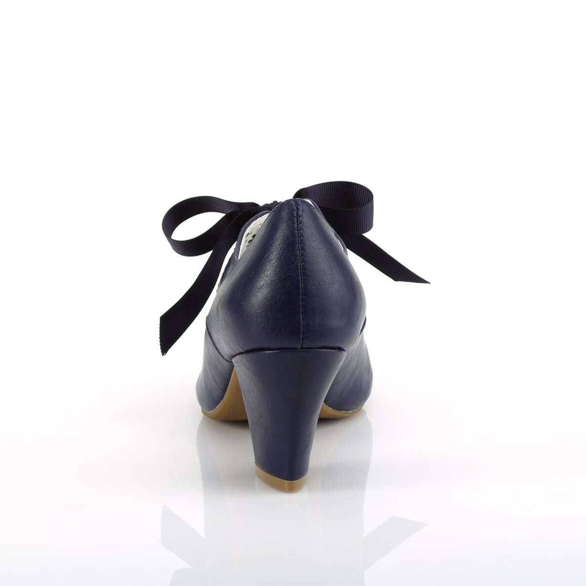 Pin Up Couture Pompe da donna WIGGLE-32 Blue ecopelle blu navy