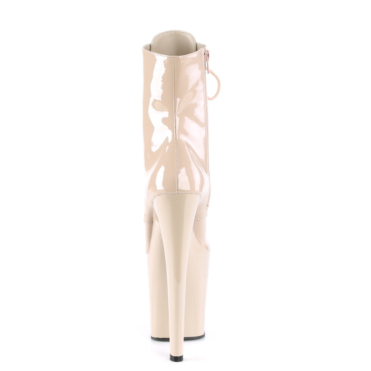 Pleaser Womens Ankle Boots XTREME-1020 Nude Pat/Nude