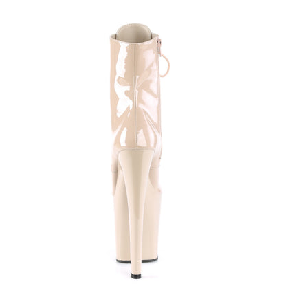 Pleaser Womens Ankle Boots XTREME-1020 Nude Pat/Nude