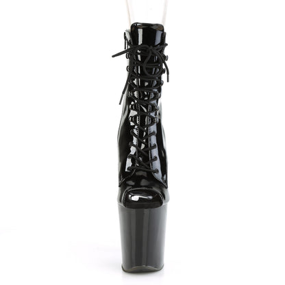 Pleaser Stivaletti da donna XTREME-1021 BLK PAT / BLK