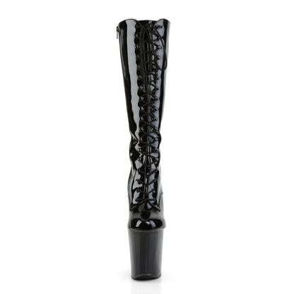 Pleaser Stivali da donna XTREME-2020 BLK PAT / BLK