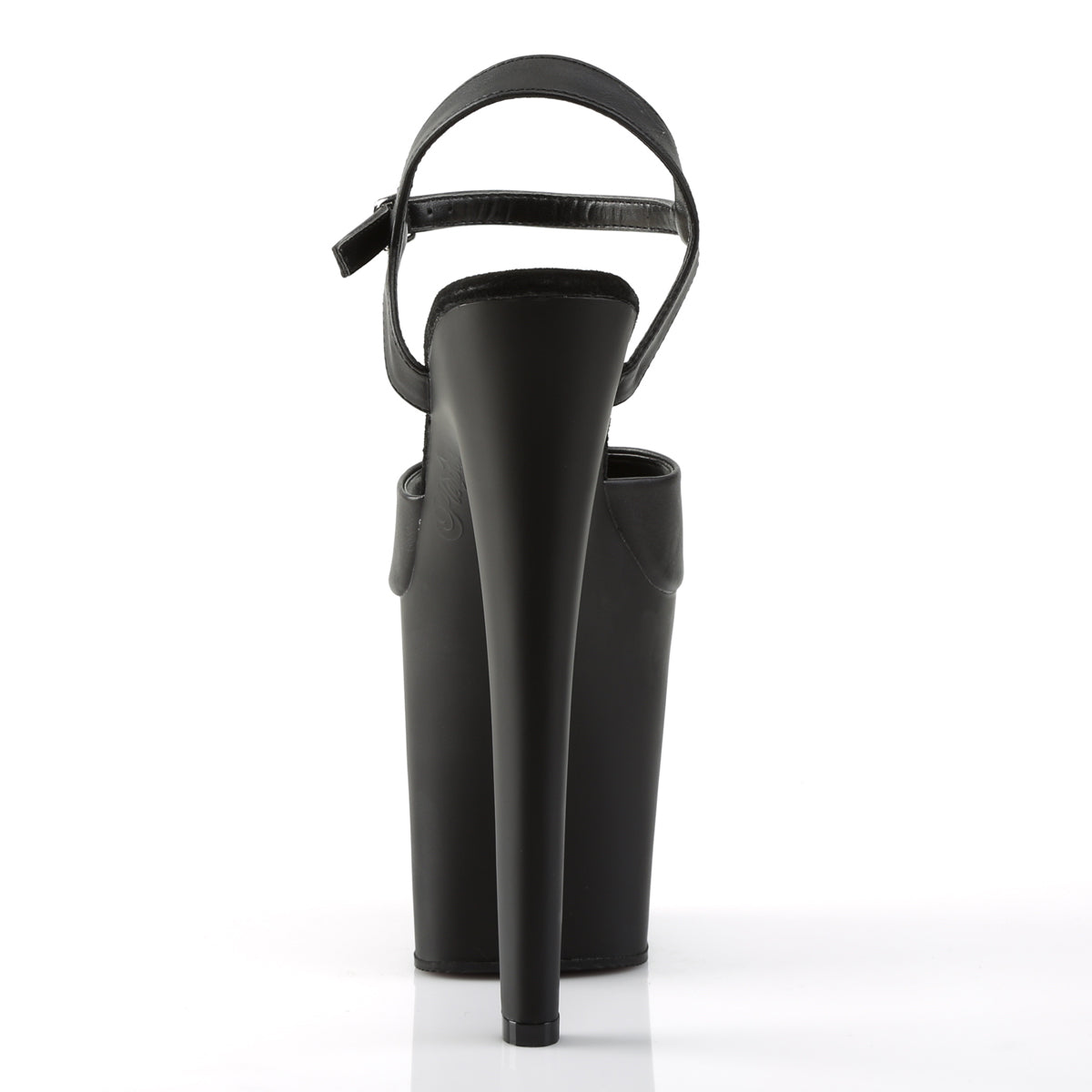 Pleaser Sandali da donna XTREME-809 BLK in ecopelle / BLK opaco
