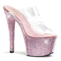 Pleaser Da donna  BEJEWELED-702dm clr/b. Rosa Rs