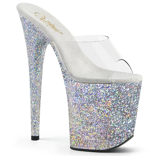 Pleaser Da donna  FLAMINGO-801LG CLR/SLV Multitter